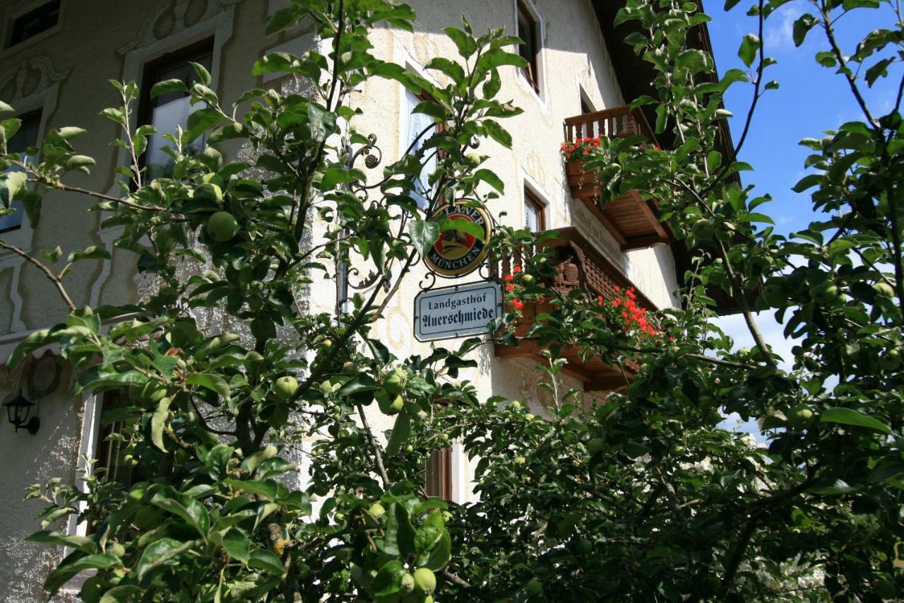 Landgasthof Auerschmiede Irschenberg Bagian luar foto